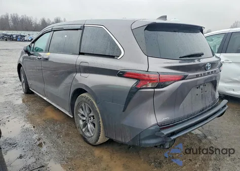 2021 Toyota Sienna Xle из США, поврежденный, VIN 5TDYSKFC5MS007670